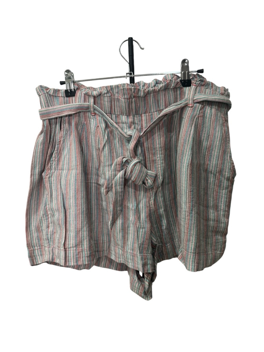 American Eagle Outfitters high-waisted paperbag shorts women size XL